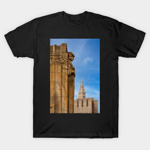 Guardian Of Traffic and Tower City T-Shirt by dalekincaid